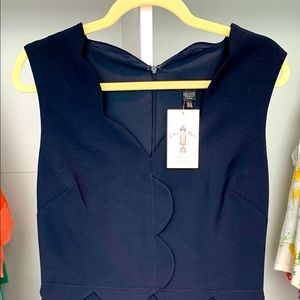 Size 12 navy dress by Maggy London